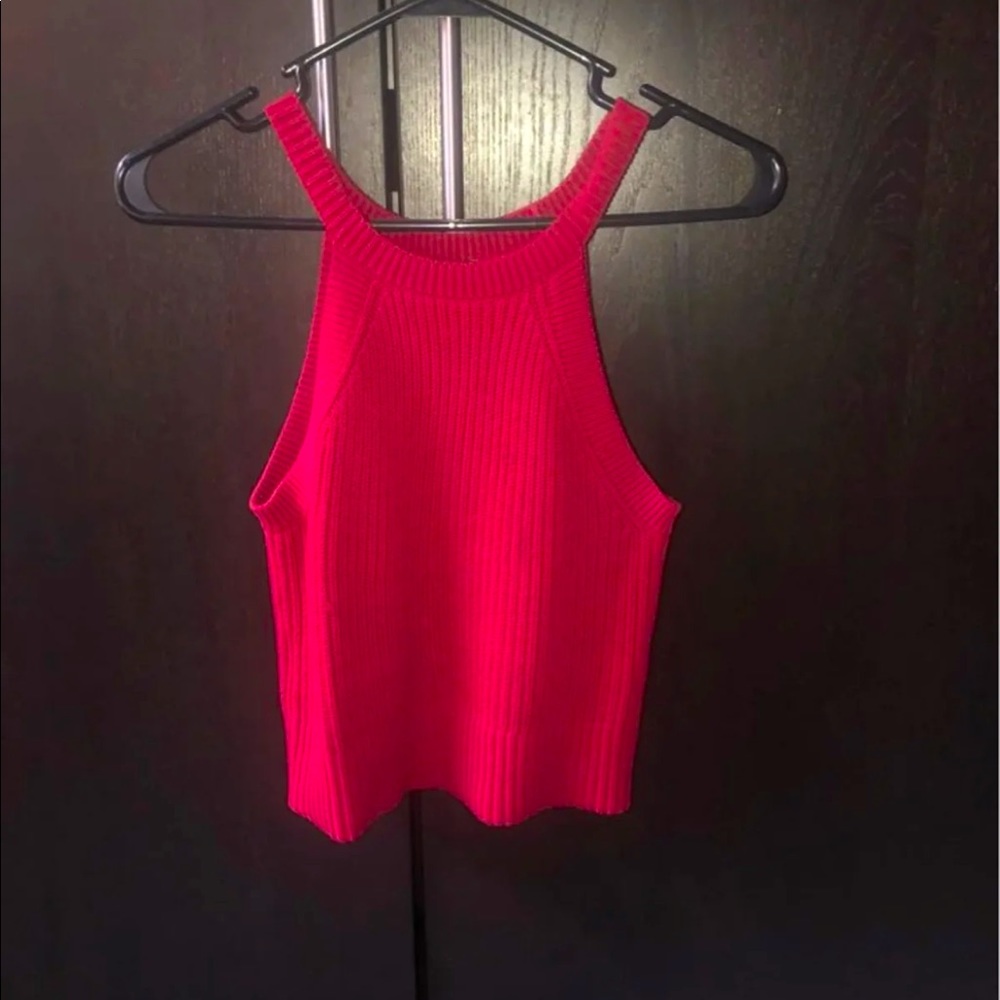 Express Knit Crop Top - S
